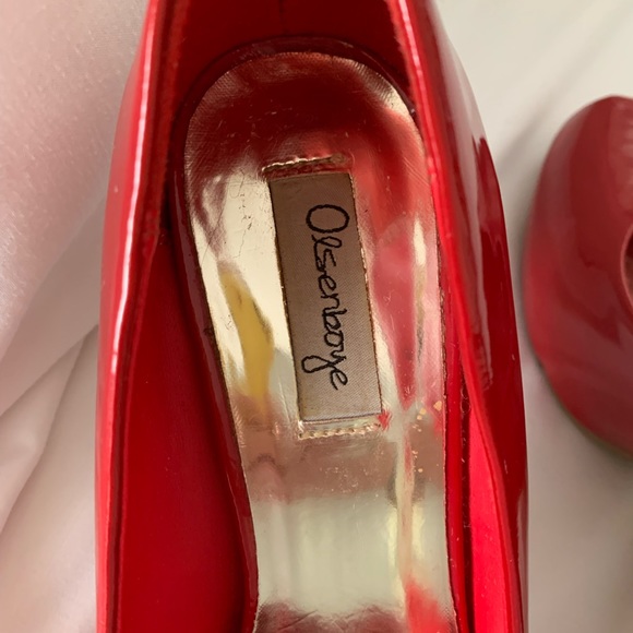 Olsenboye red heels - Picture 6 of 6